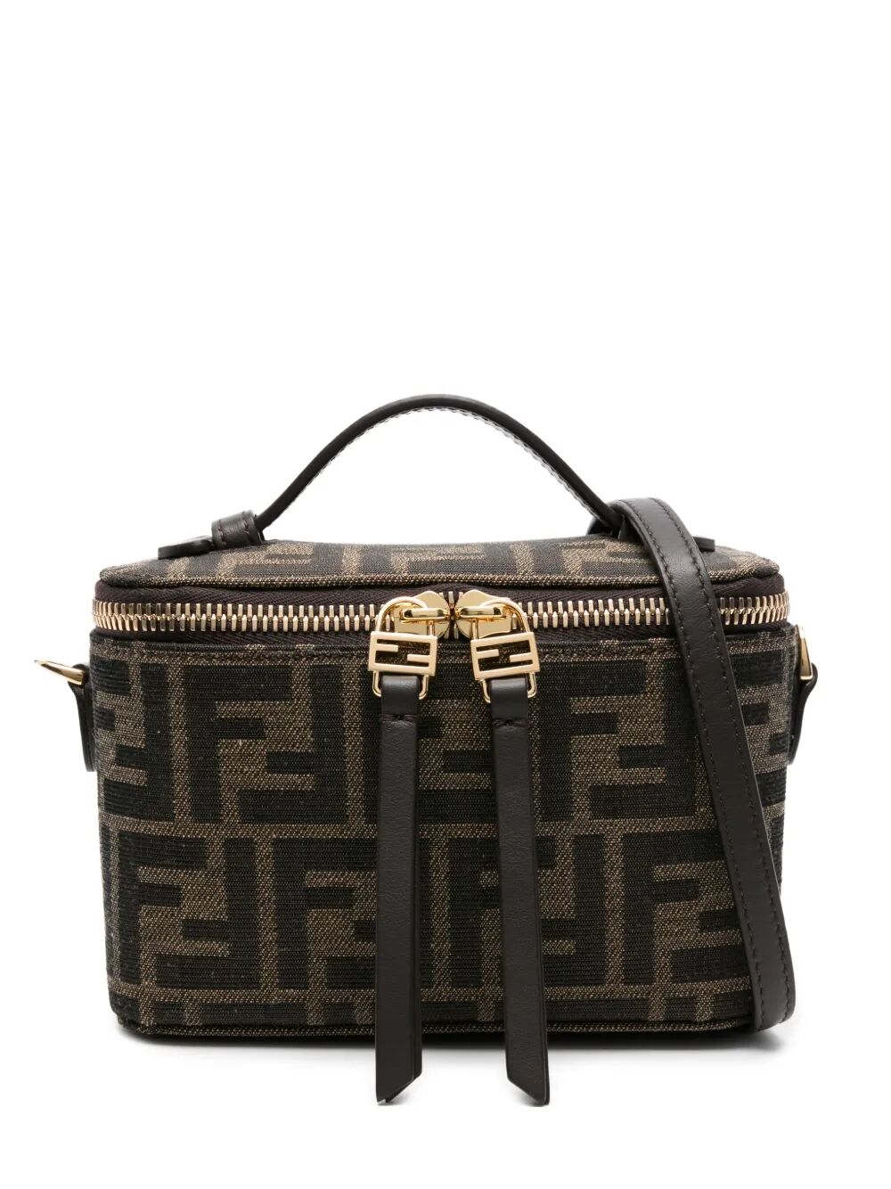 VANITY FF JACQUARD FABRIC BAG