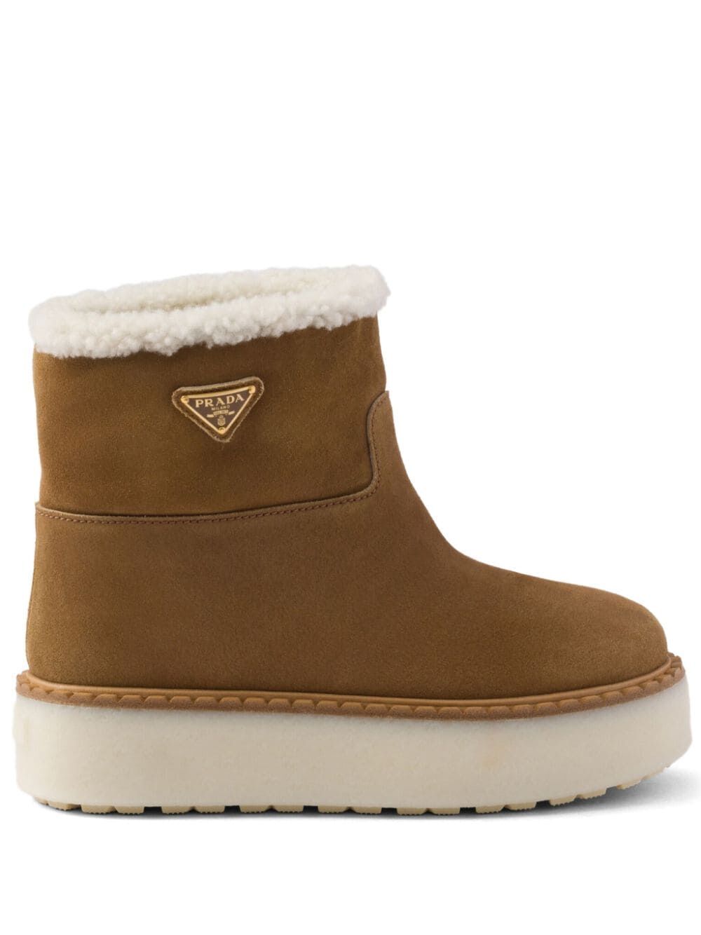 STIVALETTI CON FODERA IN SHEARLING