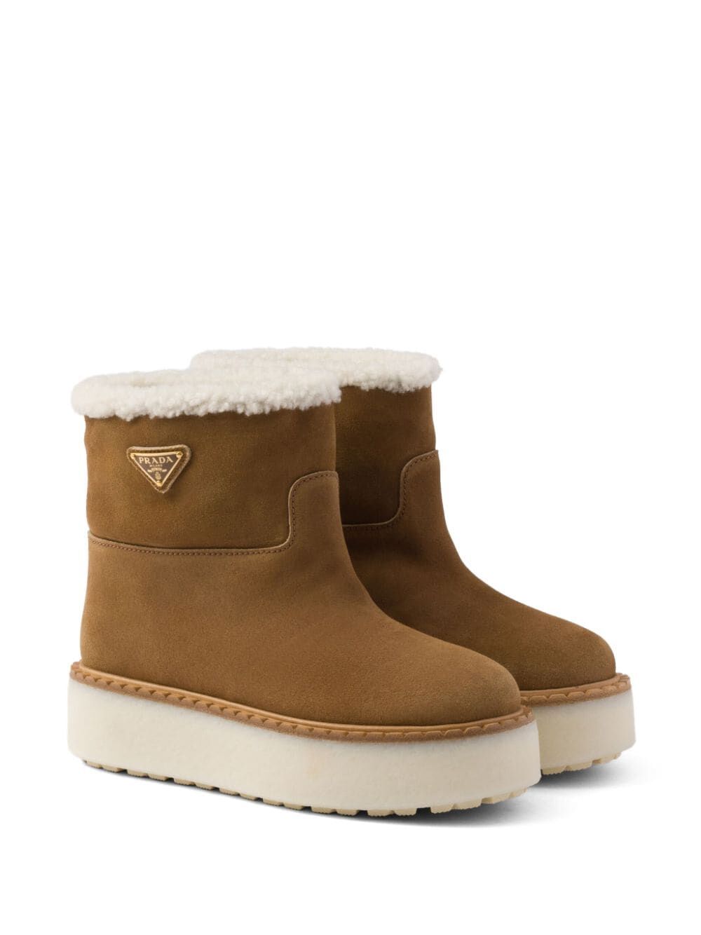 STIVALETTI CON FODERA IN SHEARLING