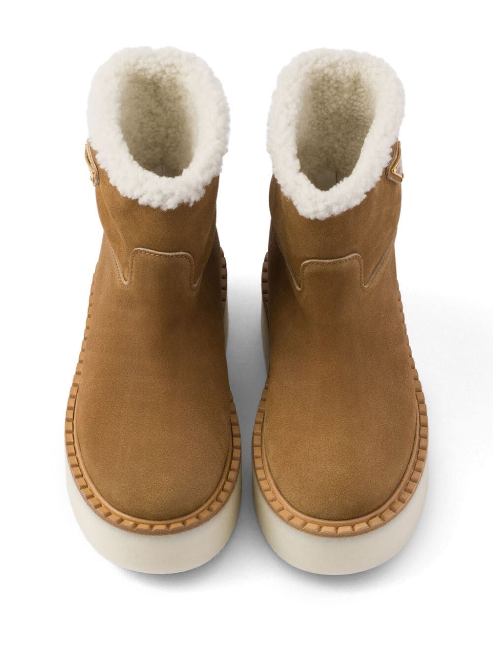 STIVALETTI CON FODERA IN SHEARLING