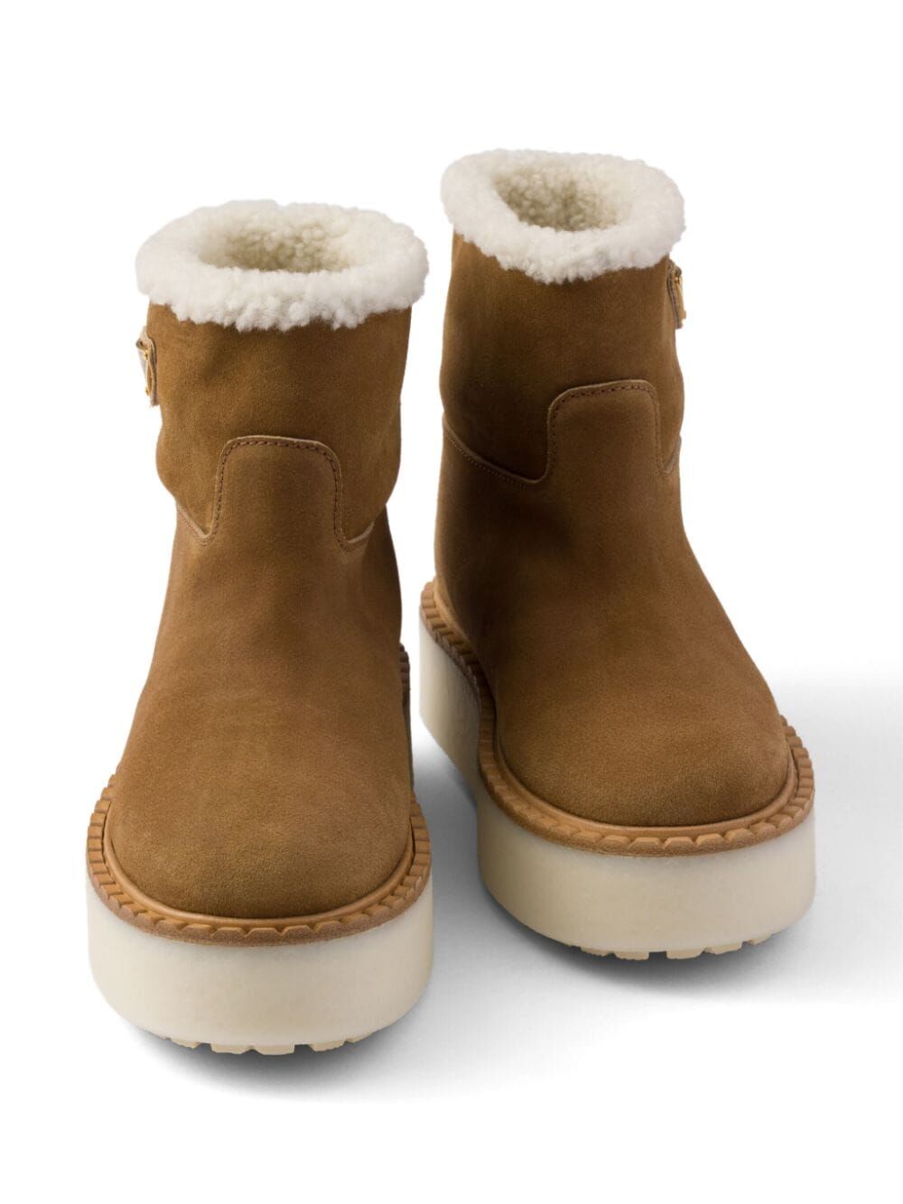 STIVALETTI CON FODERA IN SHEARLING