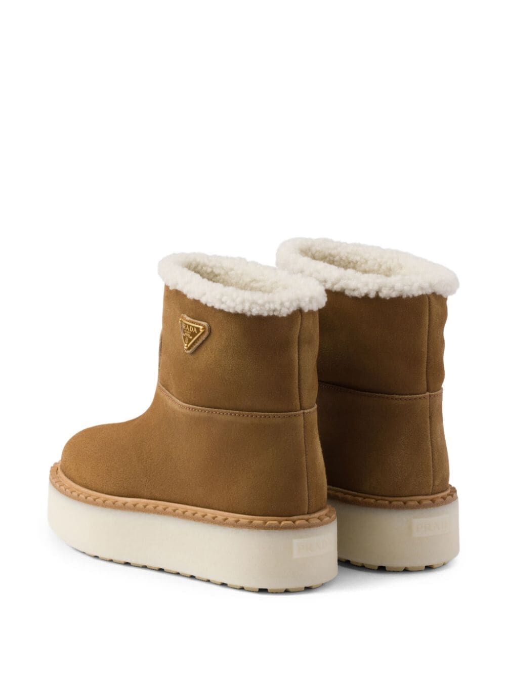 STIVALETTI CON FODERA IN SHEARLING