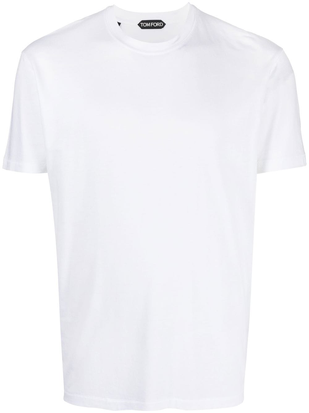 LYOCELL AND COTTON REGULAR FIT T-SHIRT