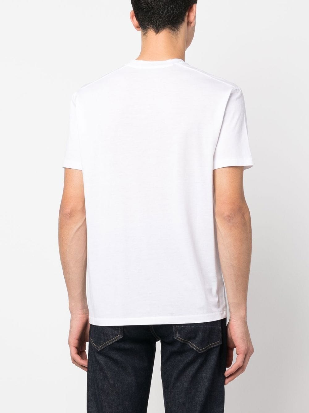 LYOCELL AND COTTON REGULAR FIT T-SHIRT