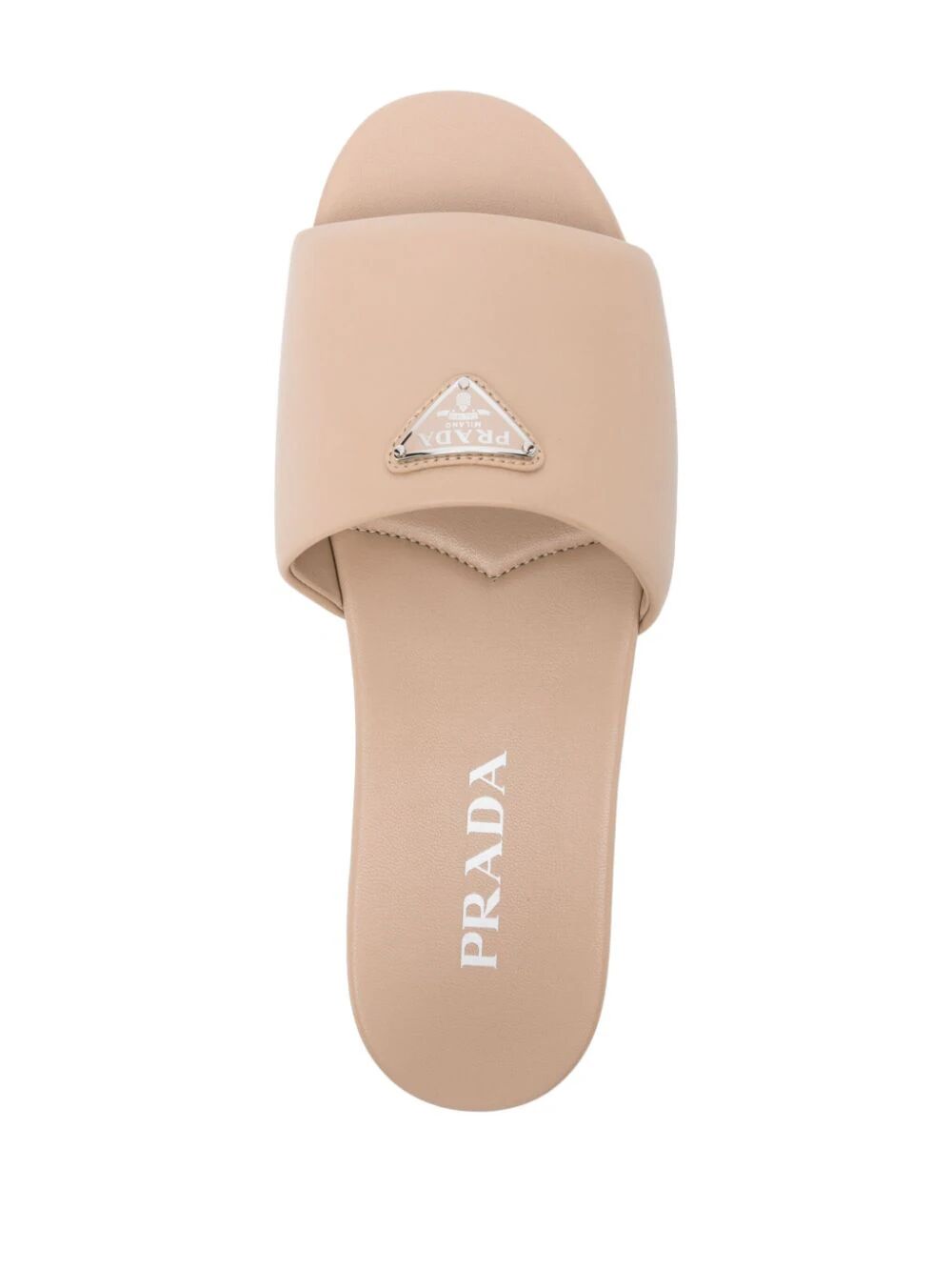 SANDALI SLIDE IN PELLE