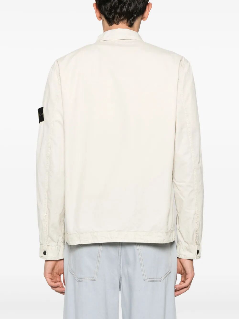 ZIPPER COTTON OVERSHIRT