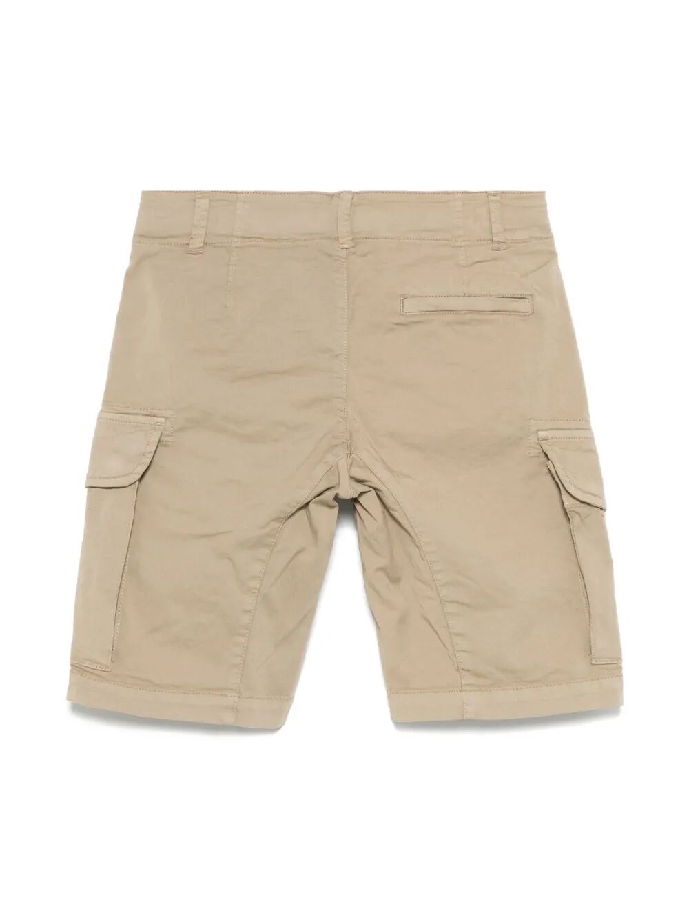 LENS-DETAIL COTTON SHORTS