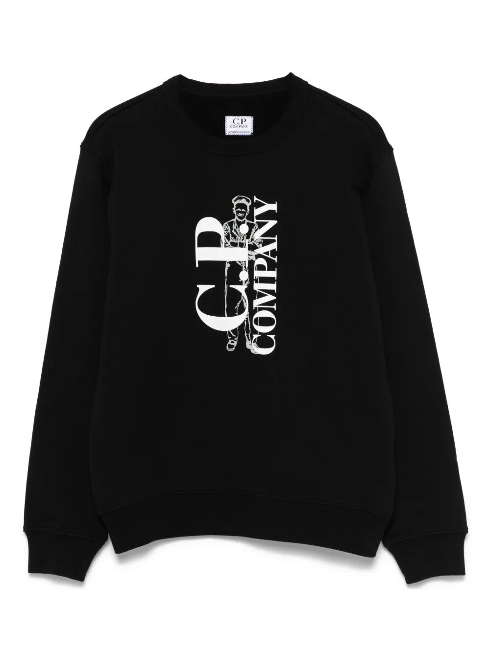 BRITISH SAILOR PRINT CREW NECK SWEATSHIRT