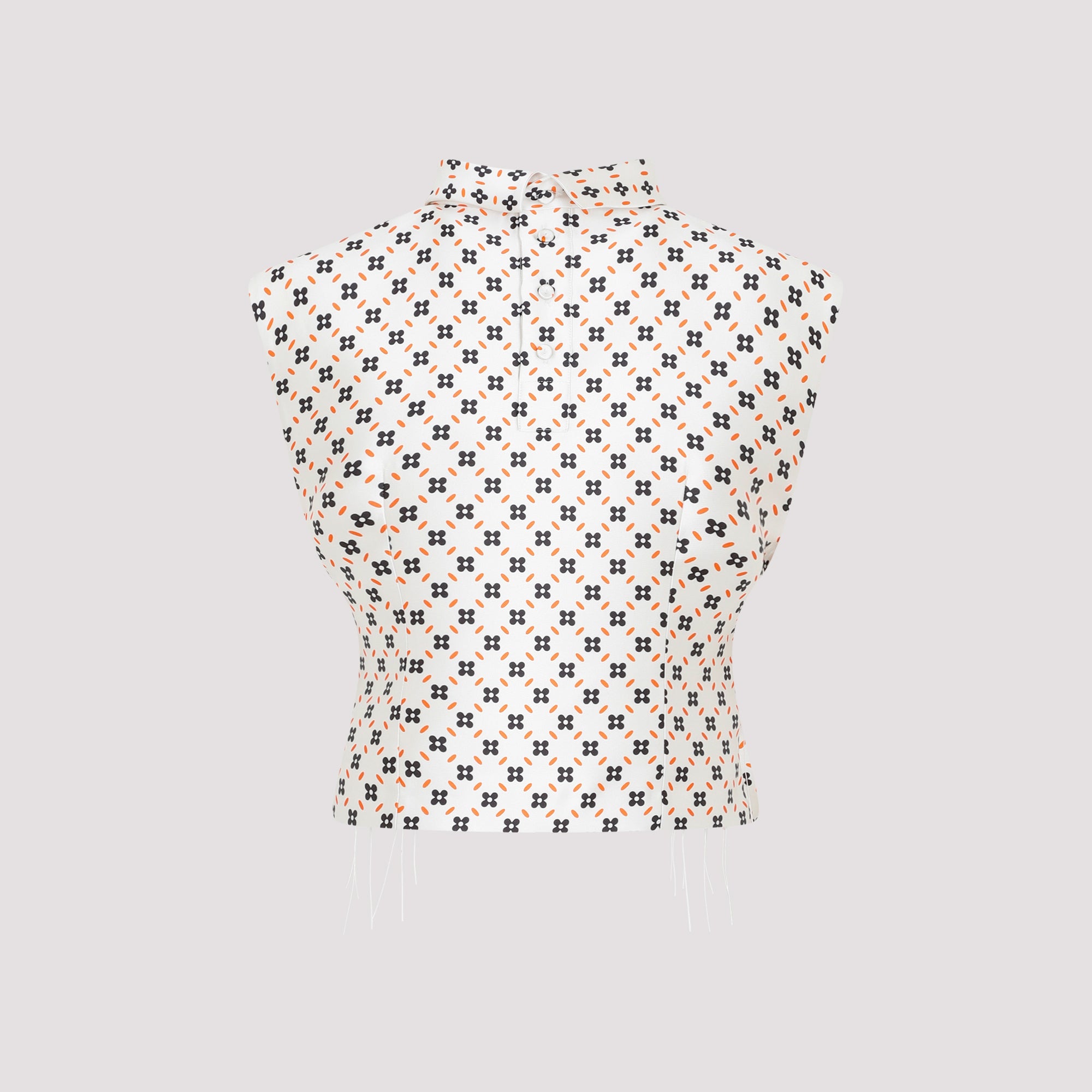 Cropped Sleeveless Top