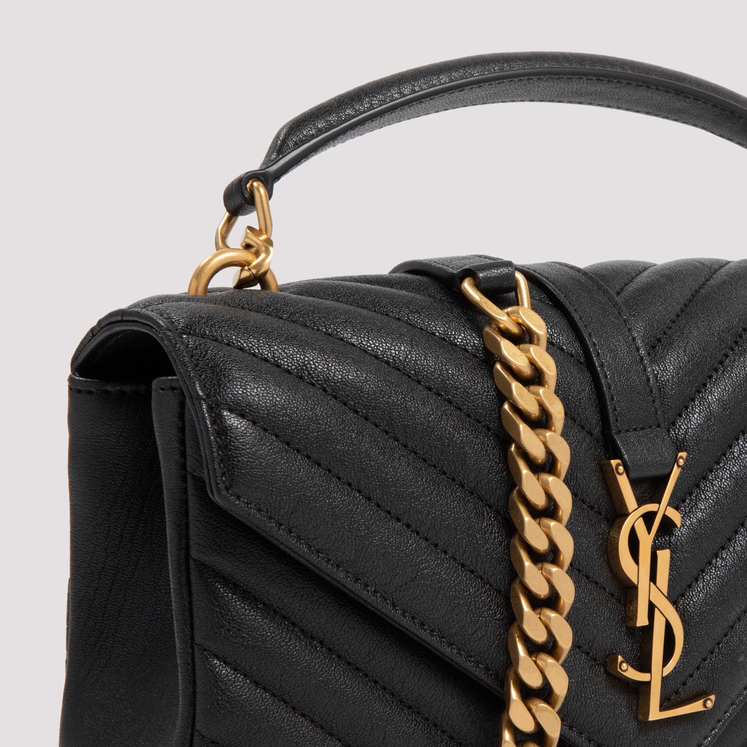 College Bag In Matelassé Leather
