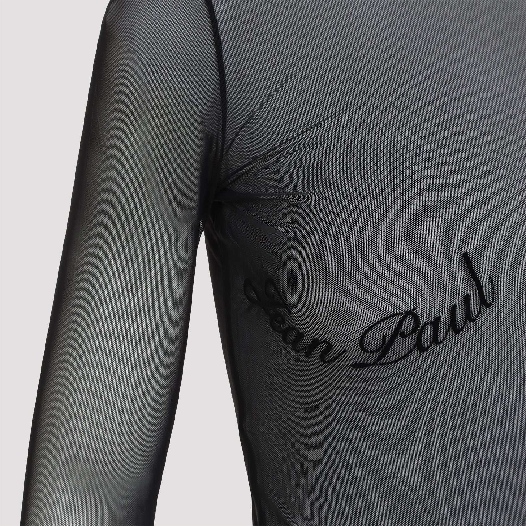 Top With Velvet Flock "Jean Paul Gaultier"
