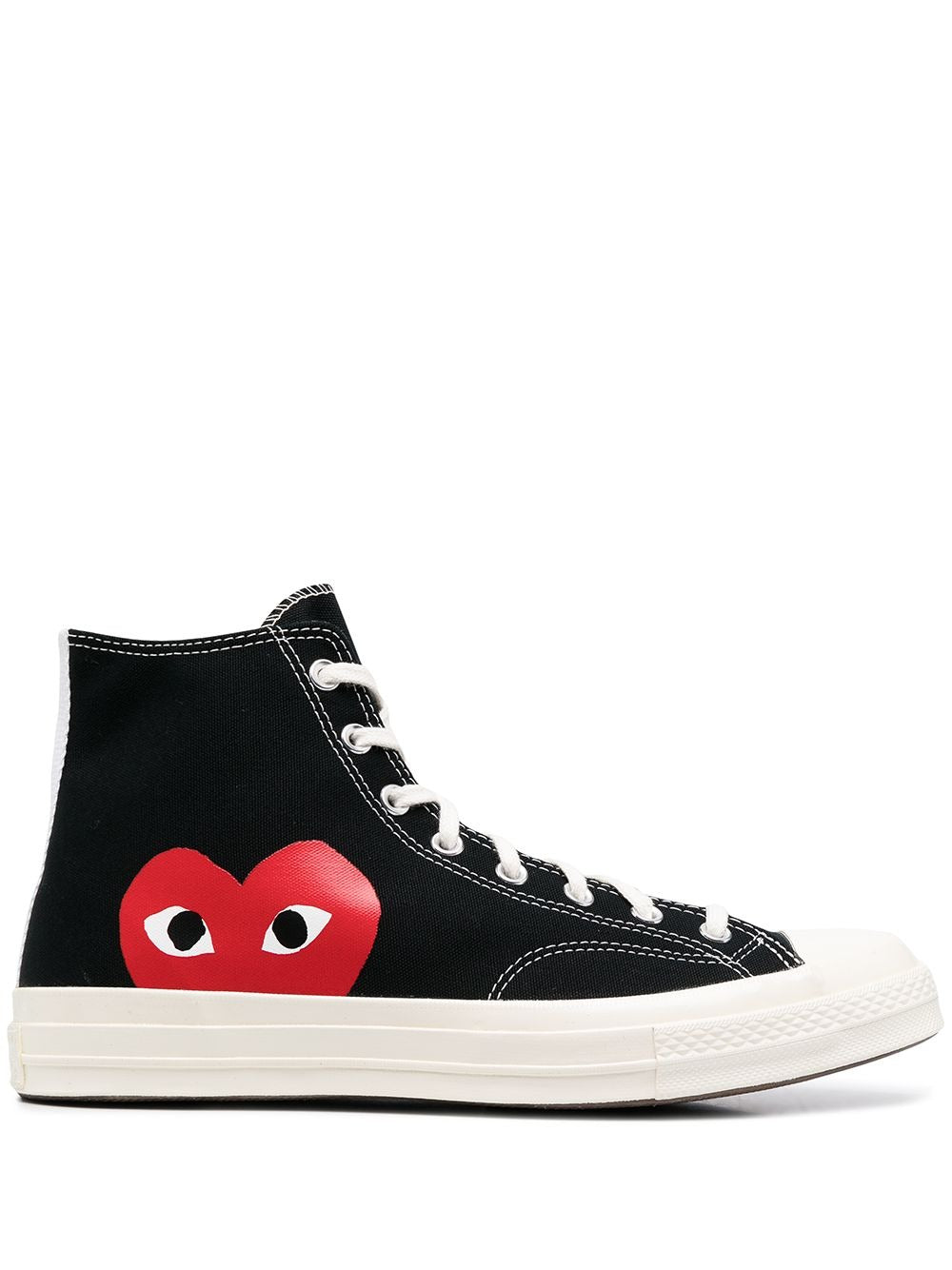 CONVERSE HALF HEART HIGH-TOP SNEAKERS