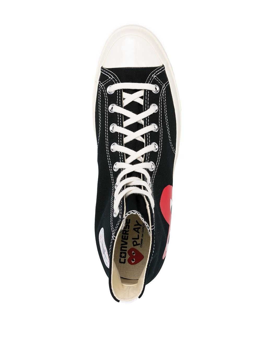 CONVERSE HALF HEART HIGH-TOP SNEAKERS
