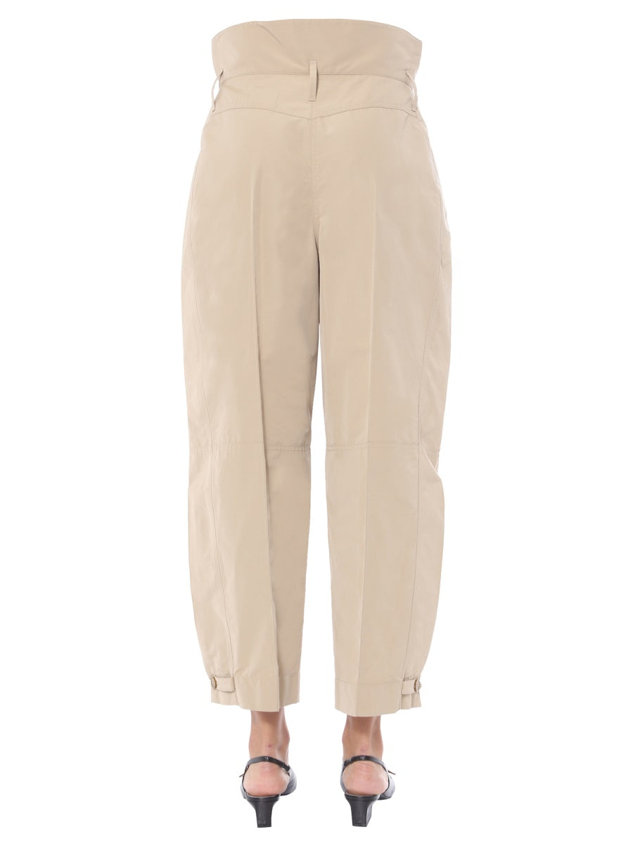 HIGH-WAIST TROUSERS