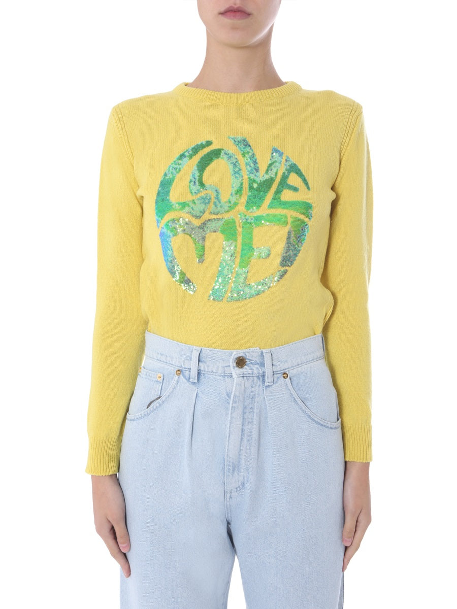 "LOVE ME" SWEATER
