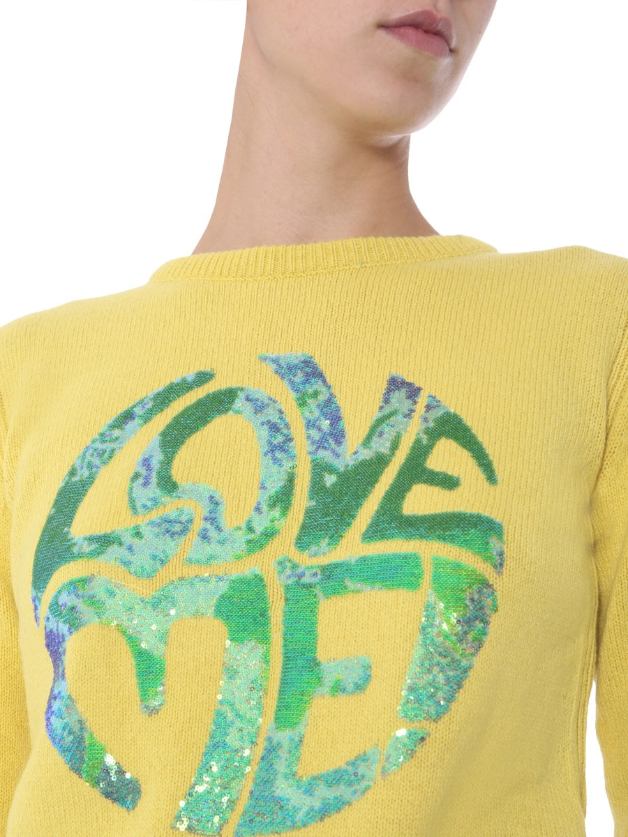 "LOVE ME" SWEATER