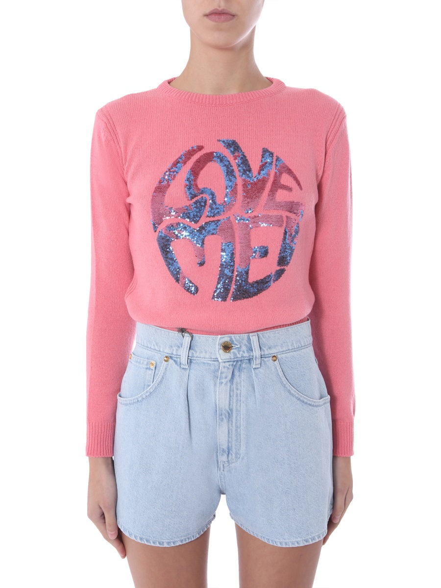 "LOVE ME" SWEATER