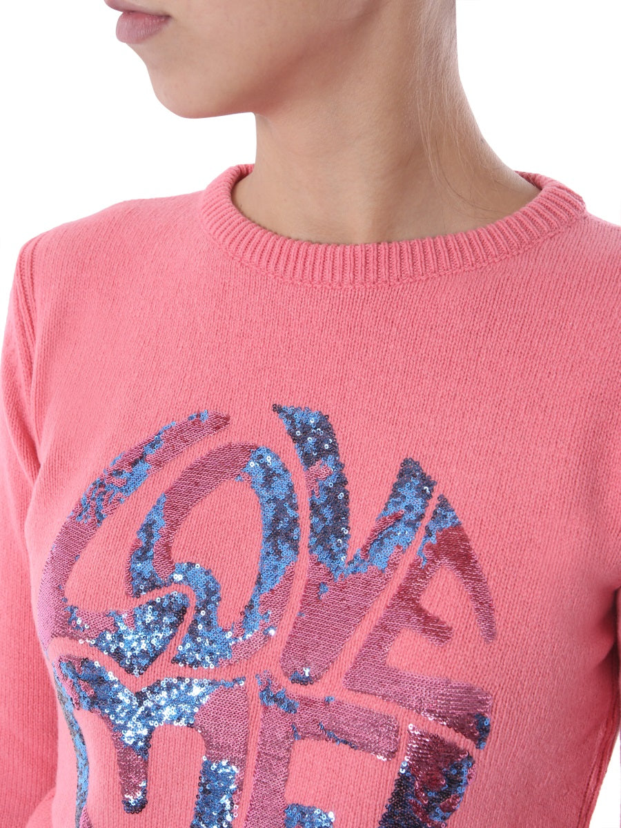 "LOVE ME" SWEATER