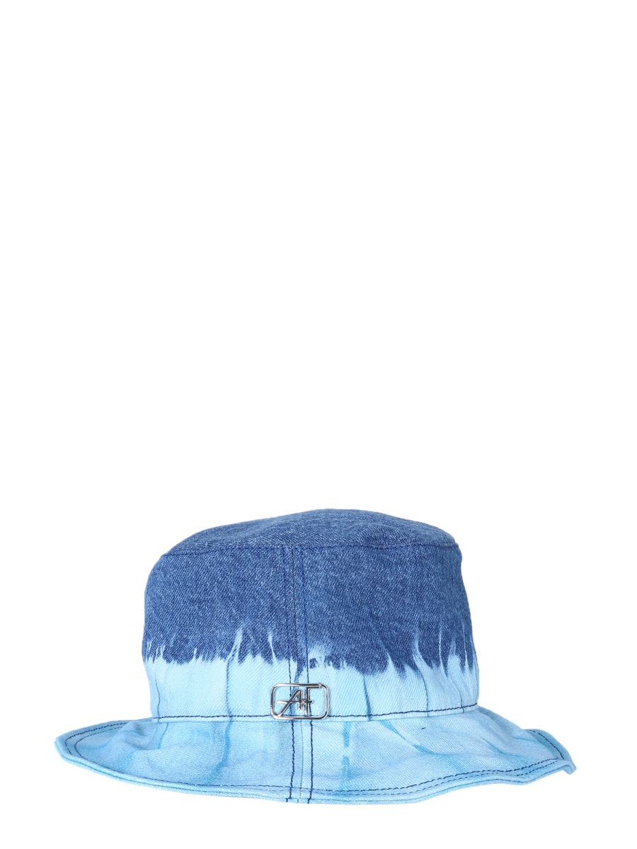 BUCKET HAT WITH TIE DYE PRINT