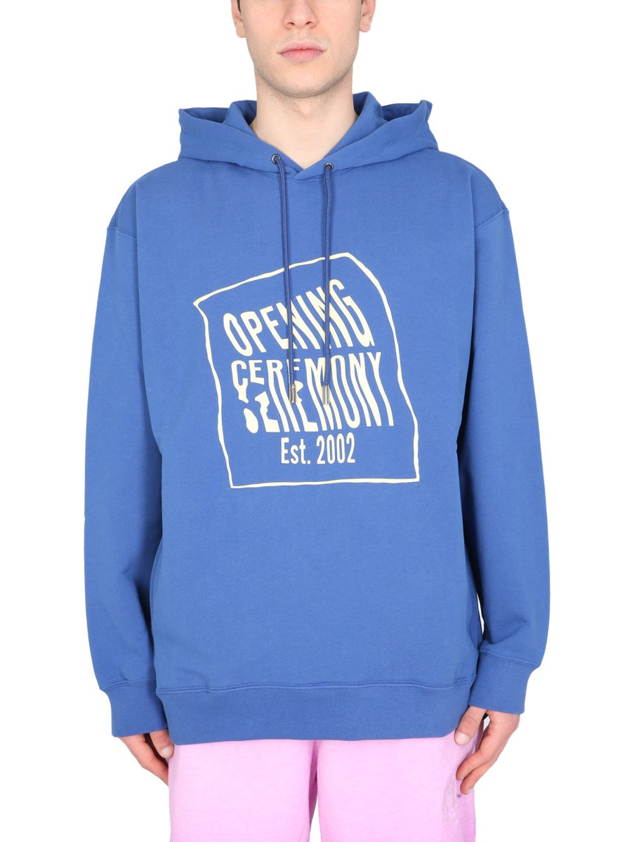 SWEATSHIRT WITH LOGO BOX