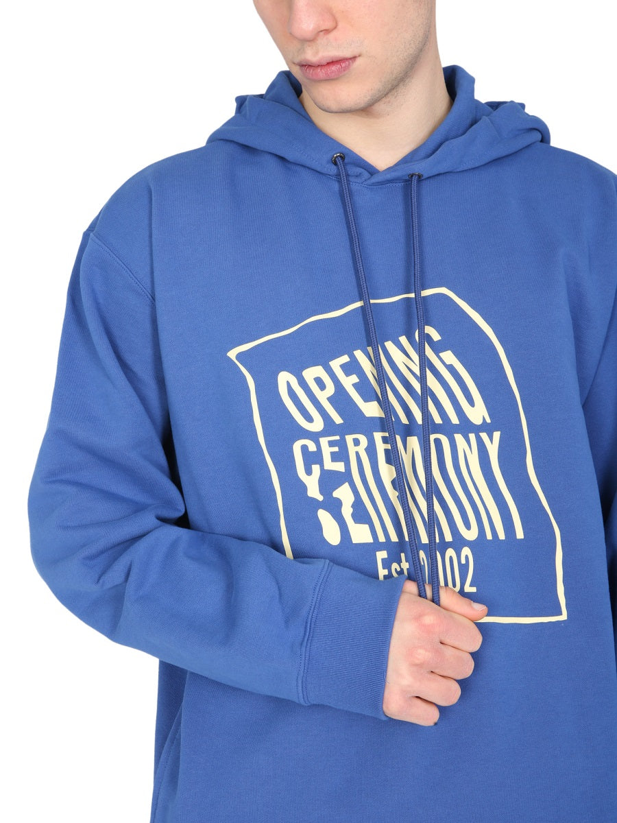 SWEATSHIRT WITH LOGO BOX