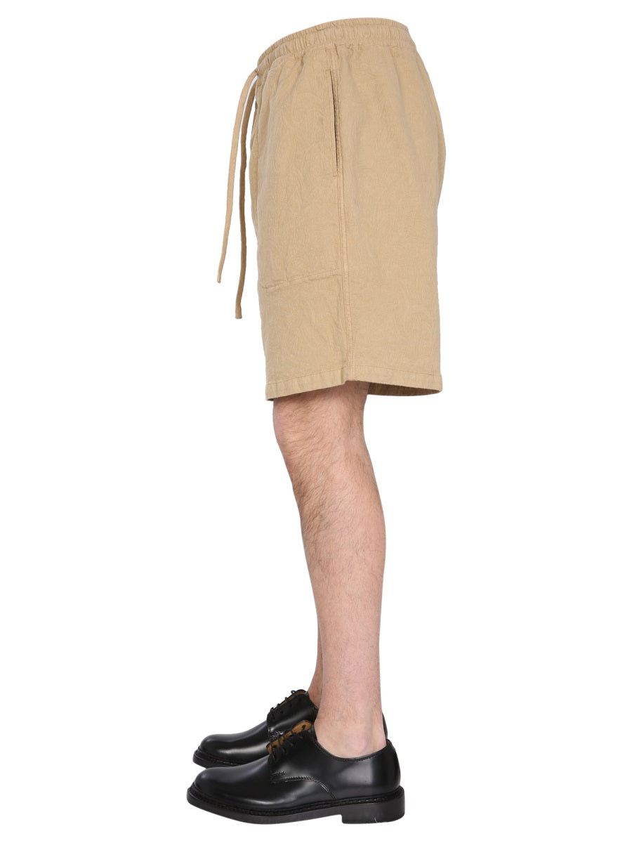 PAISLEY JACQUARD SHORTS
