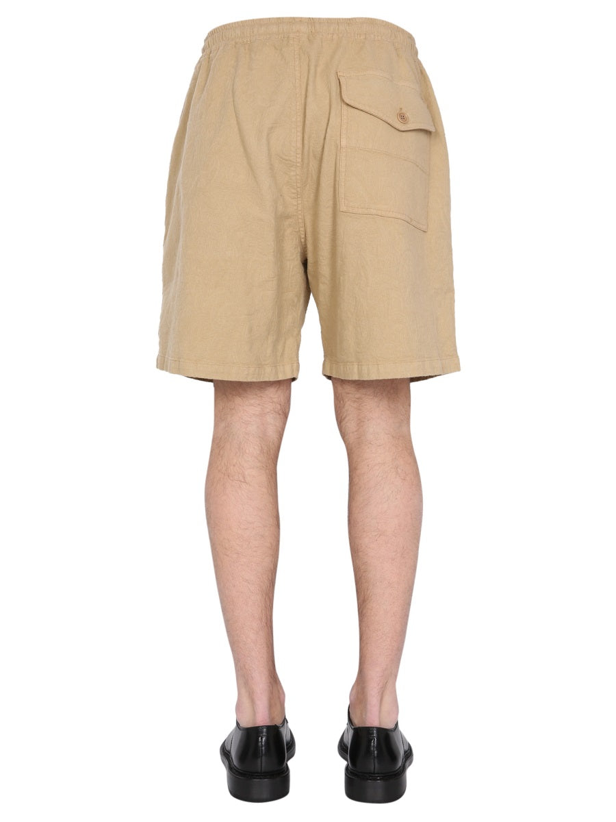 PAISLEY JACQUARD SHORTS