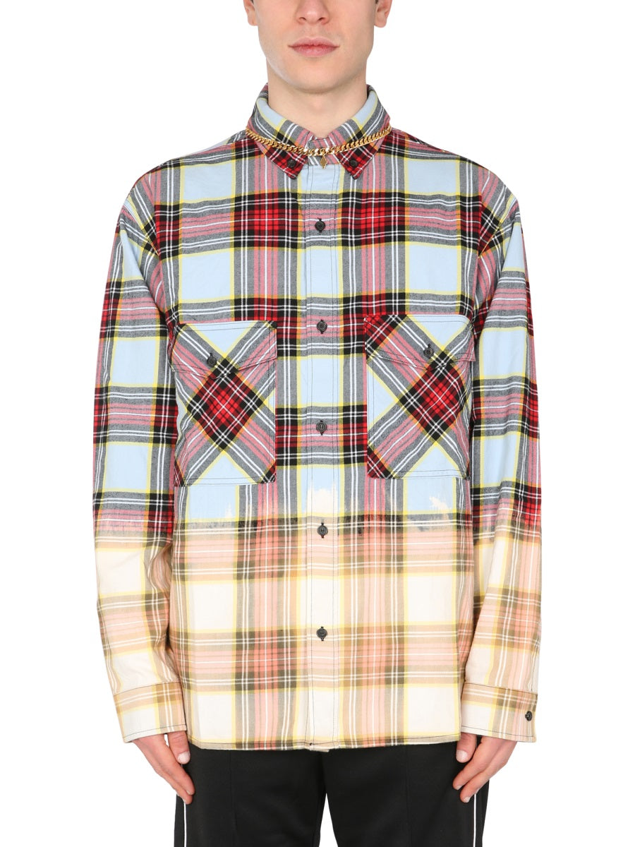 SHIRT WITH CHECK PRINT