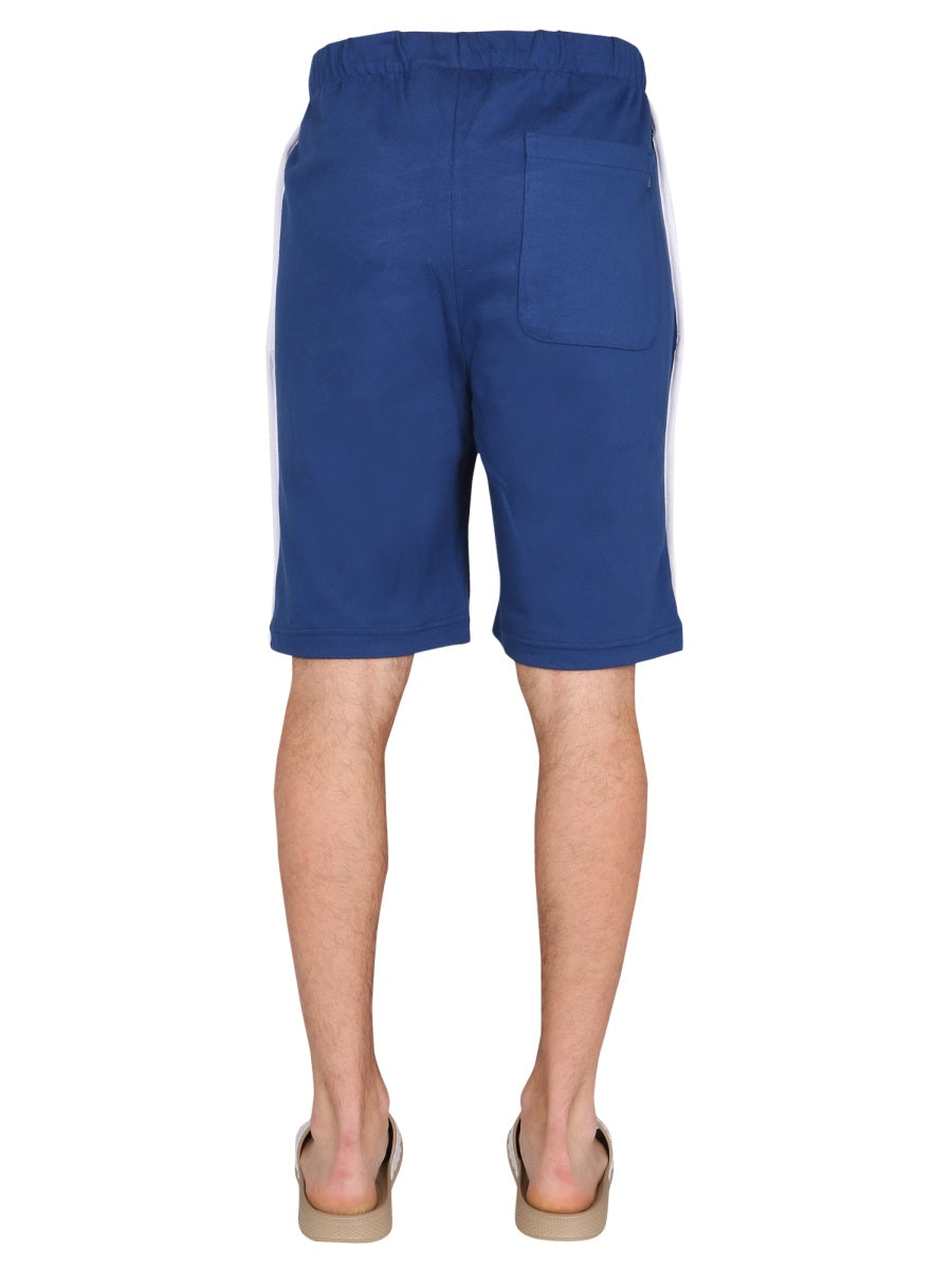 COTTON SWEAT SHORTS BERMUDA