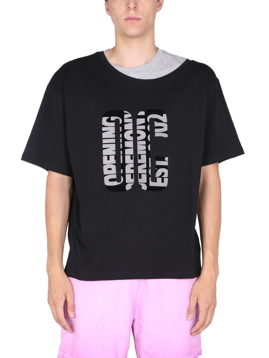 "DOUBLE COLLAR" T-SHIRT