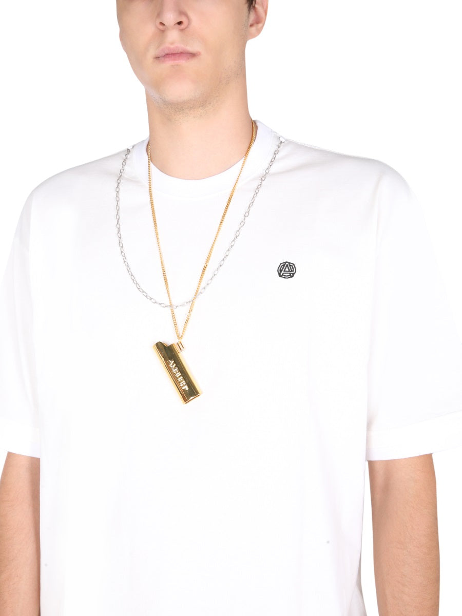CHAIN NECK T-SHIRT