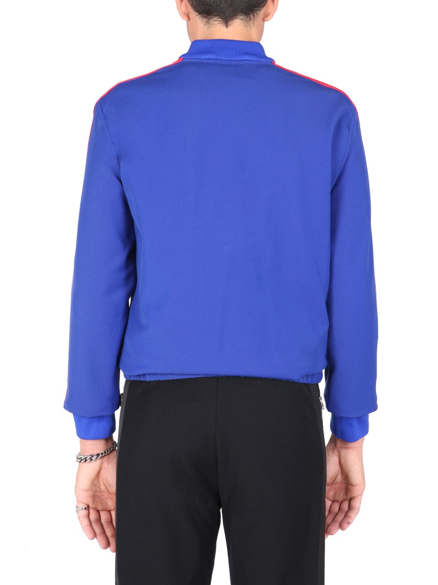 "SKULL" EMBROIDERED SWEATSHIRT