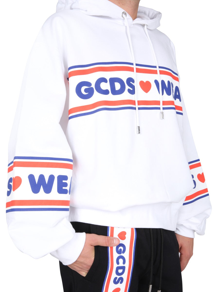 "CUTE TAPE" LOGO SWEATSHIRT