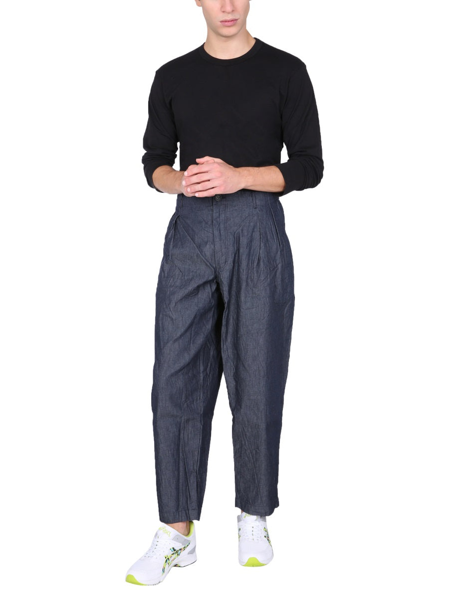 STRAIGHT FIT TROUSERS