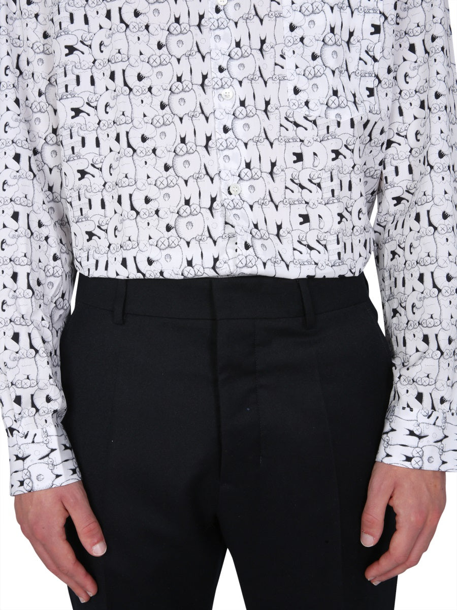X KAWS PRINT SHIRT