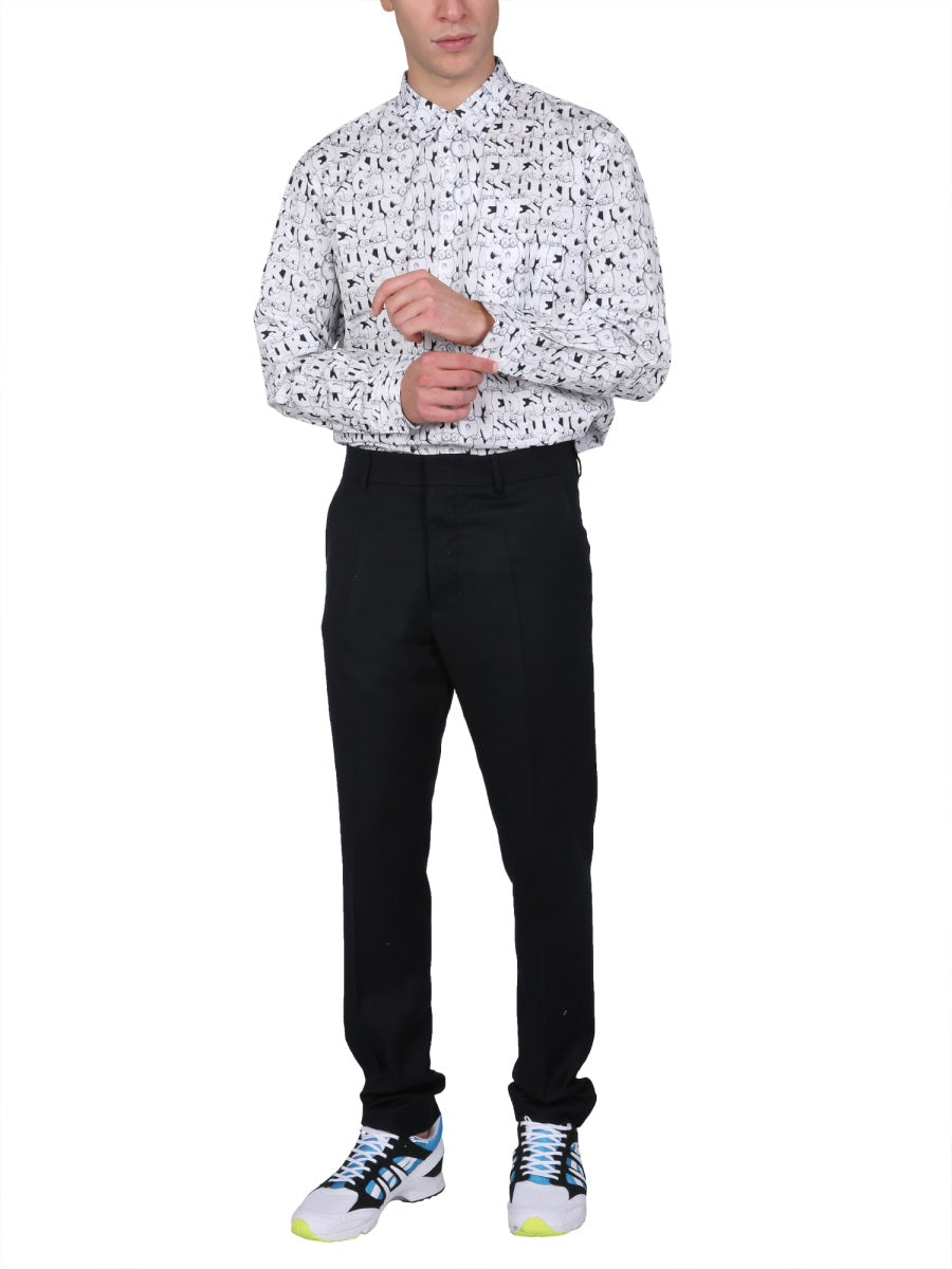X KAWS PRINT SHIRT