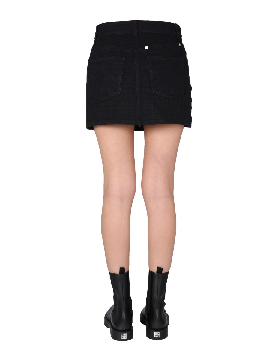 4G JACQUARD SKIRT