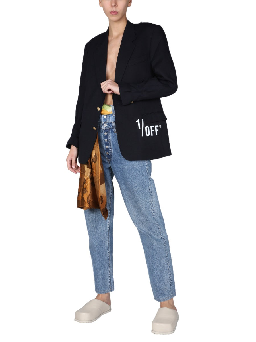 DOUBLE WAIST JEANS