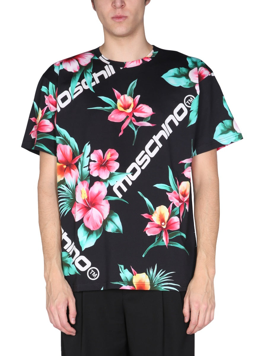 FLORAL PRINT T-SHIRT