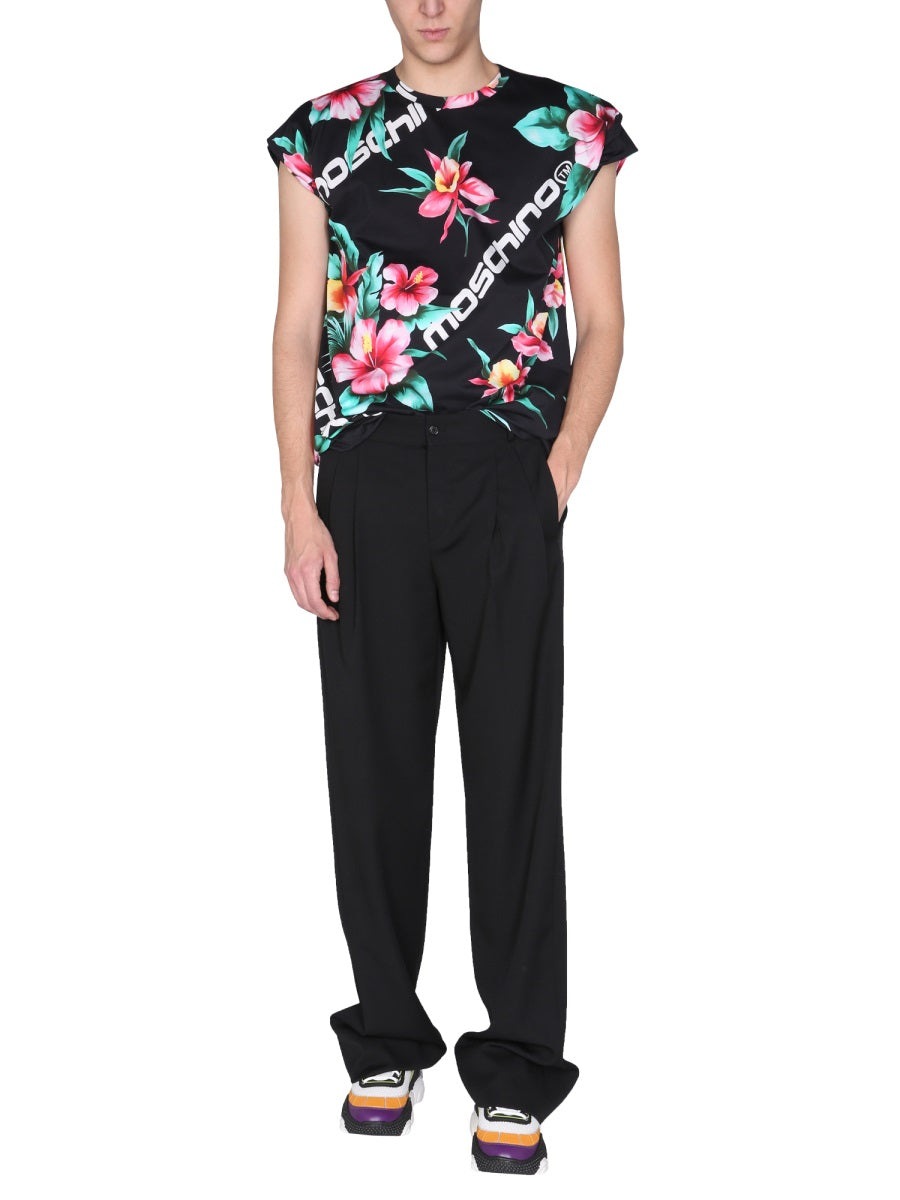 FLORAL PRINT T-SHIRT
