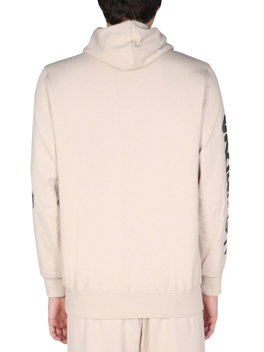 SWEATSHIRT WITH LOGO PRINT