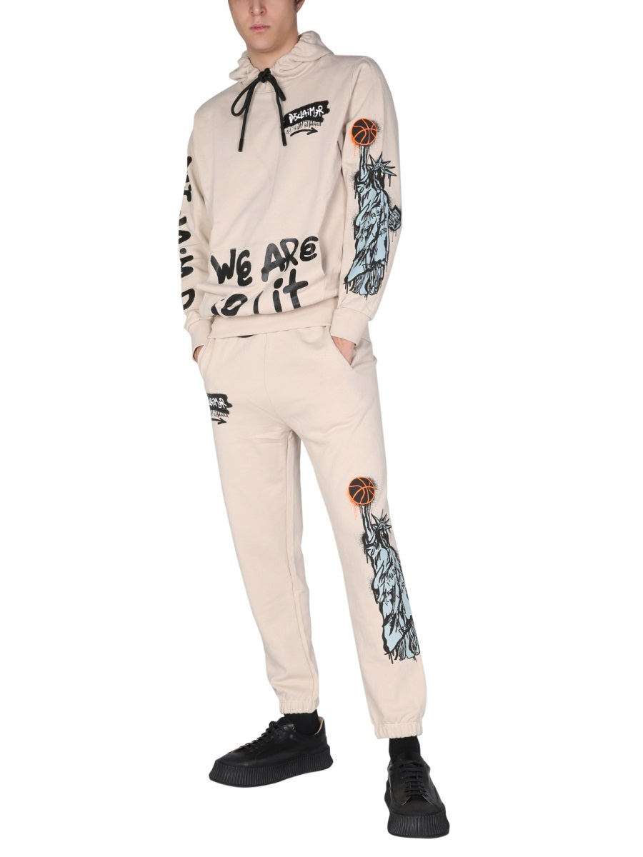 SWEATSHIRT WITH LOGO PRINT