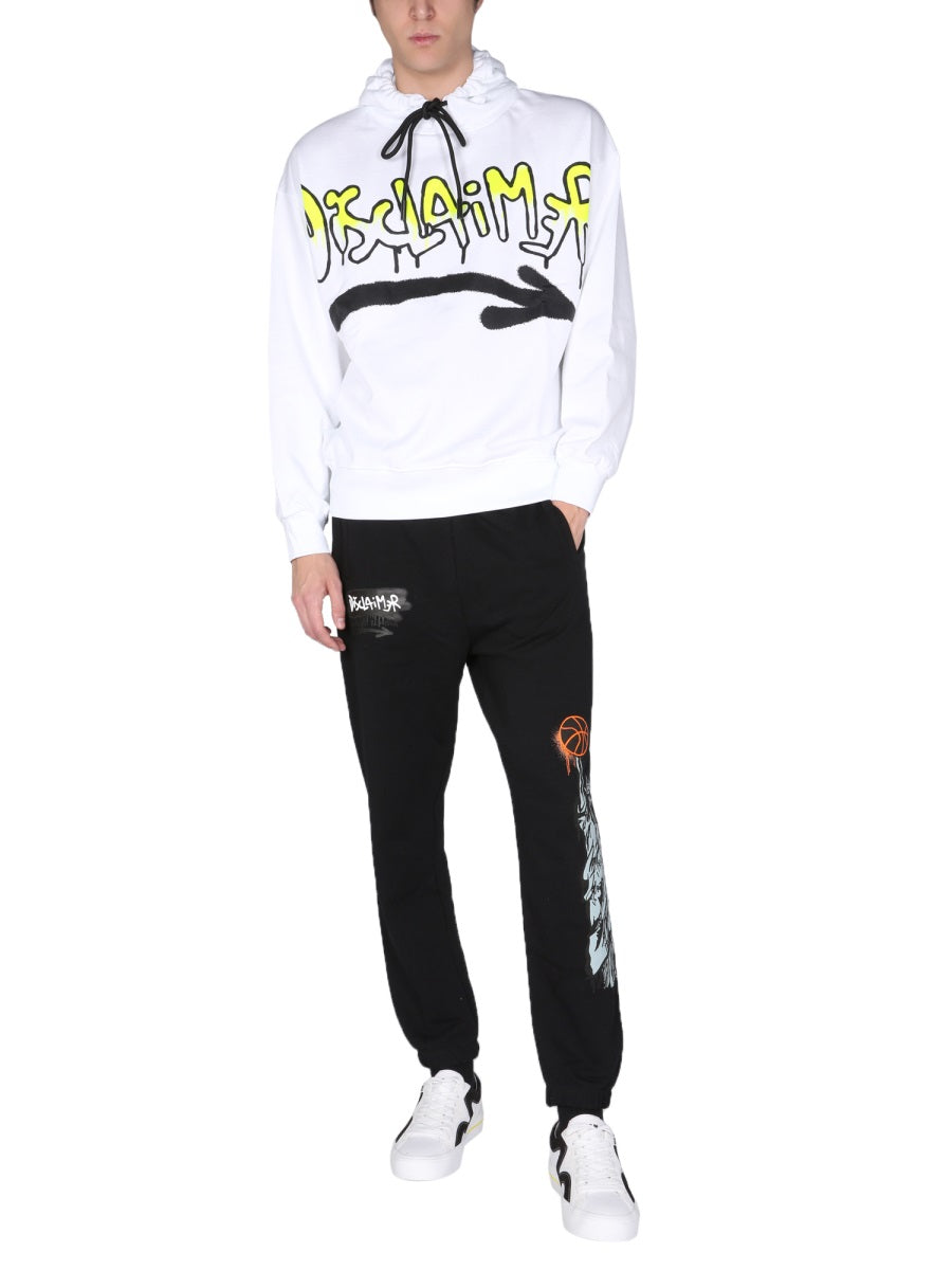 SWEATSHIRT WITH LOGO PRINT
