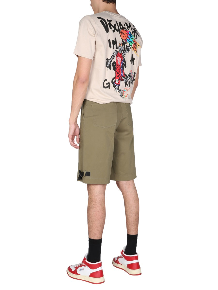 T-SHIRT WITH LOGO PRINT