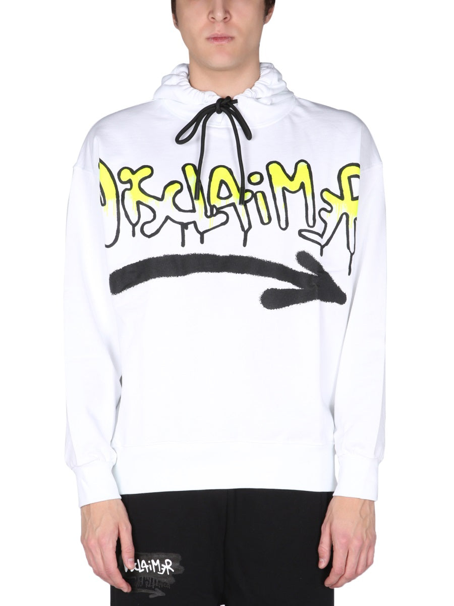 SWEATSHIRT WITH LOGO PRINT