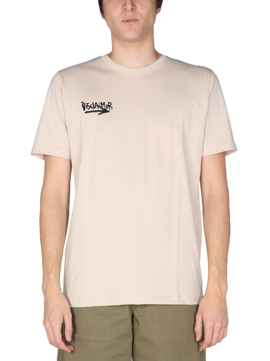 T-SHIRT WITH LOGO PRINT