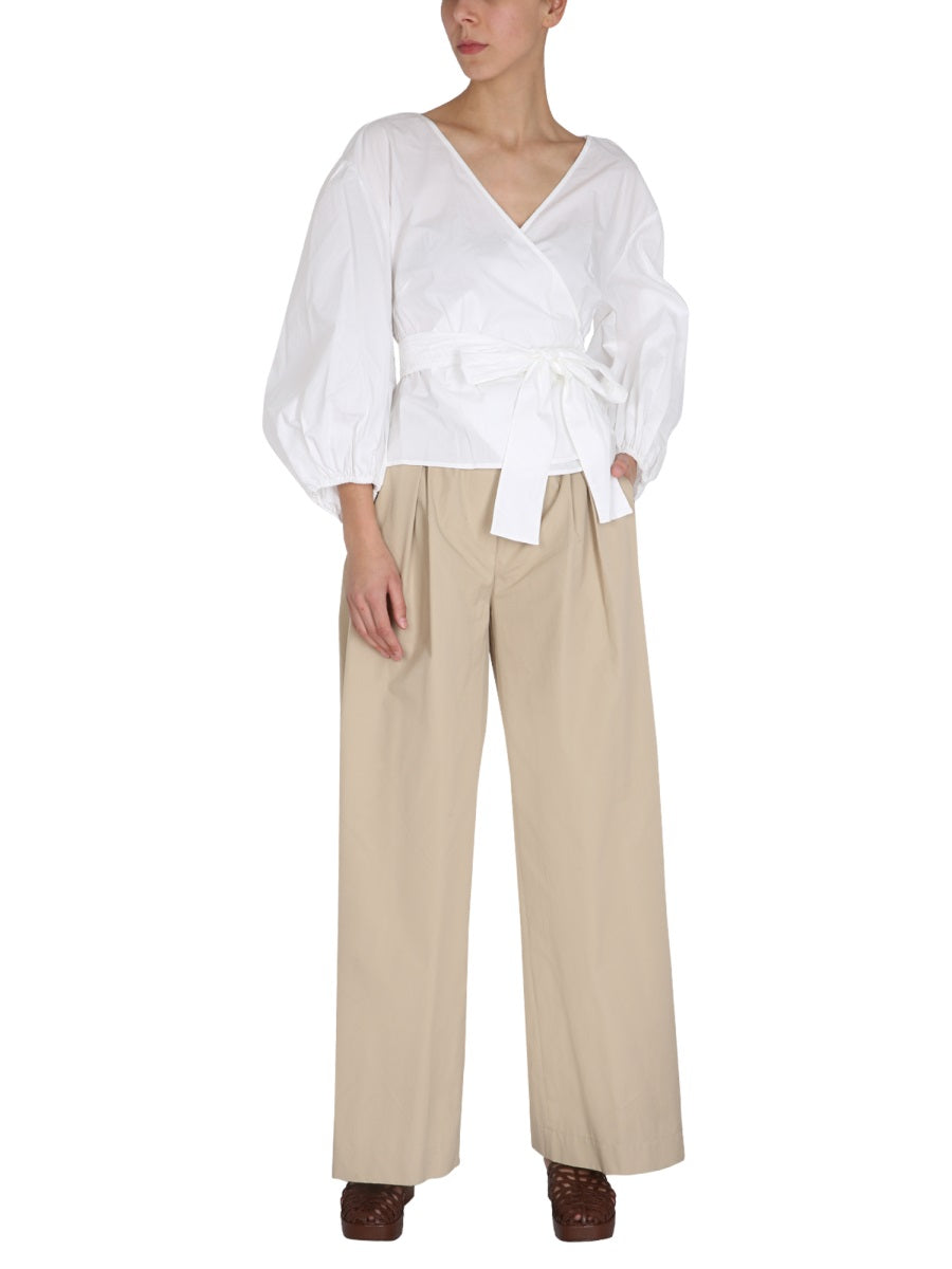 POPLIN PANTS