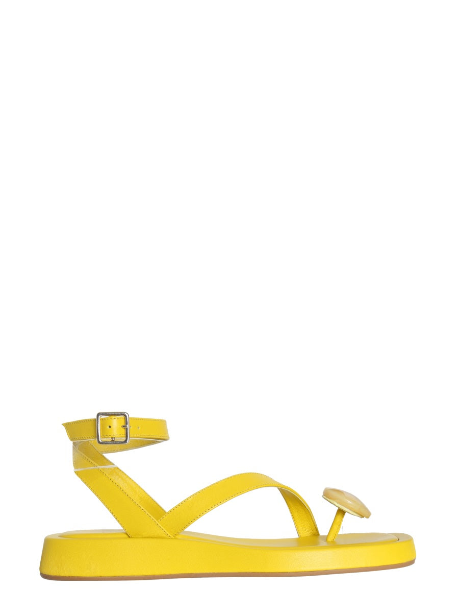 ROSIE 18 GIA/RHW LEATHER SANDALS