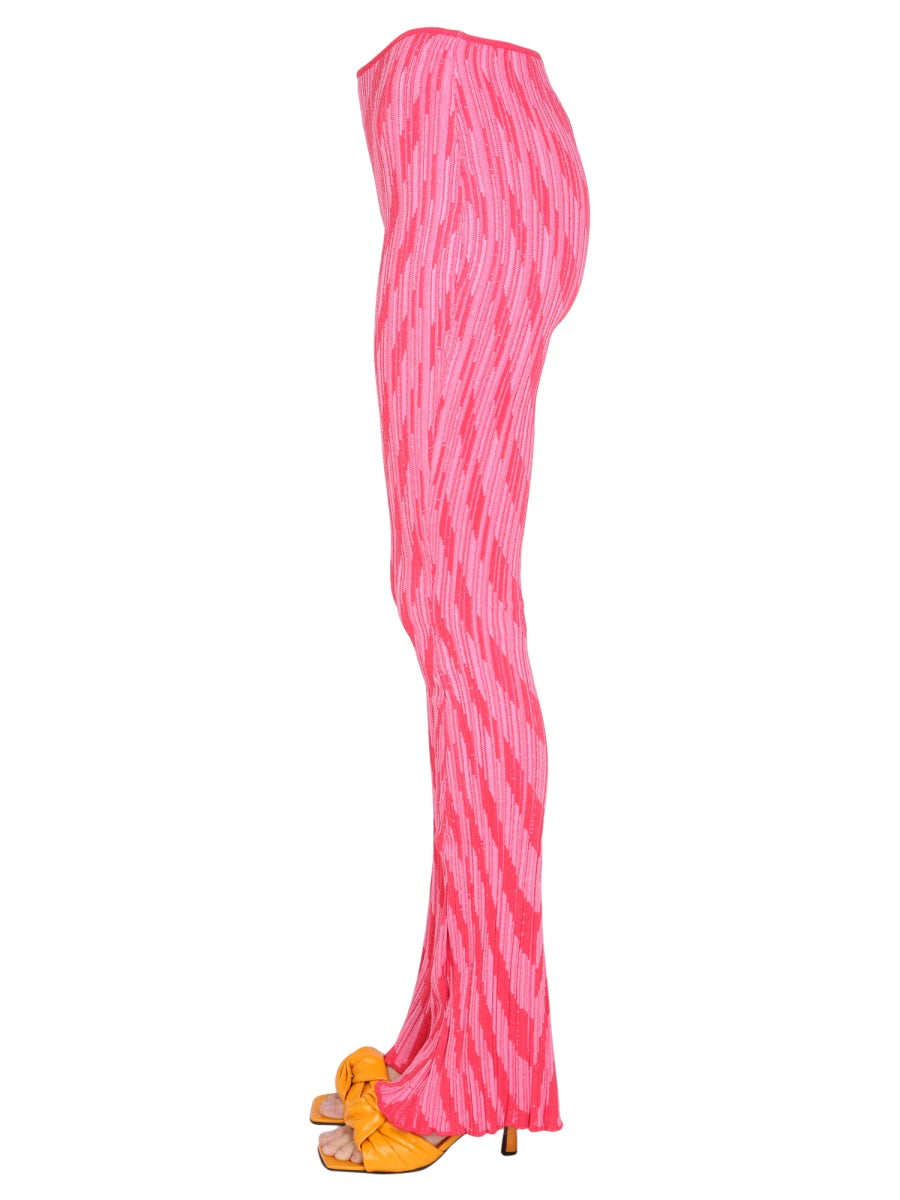 STRIPED PATTERN PANTS