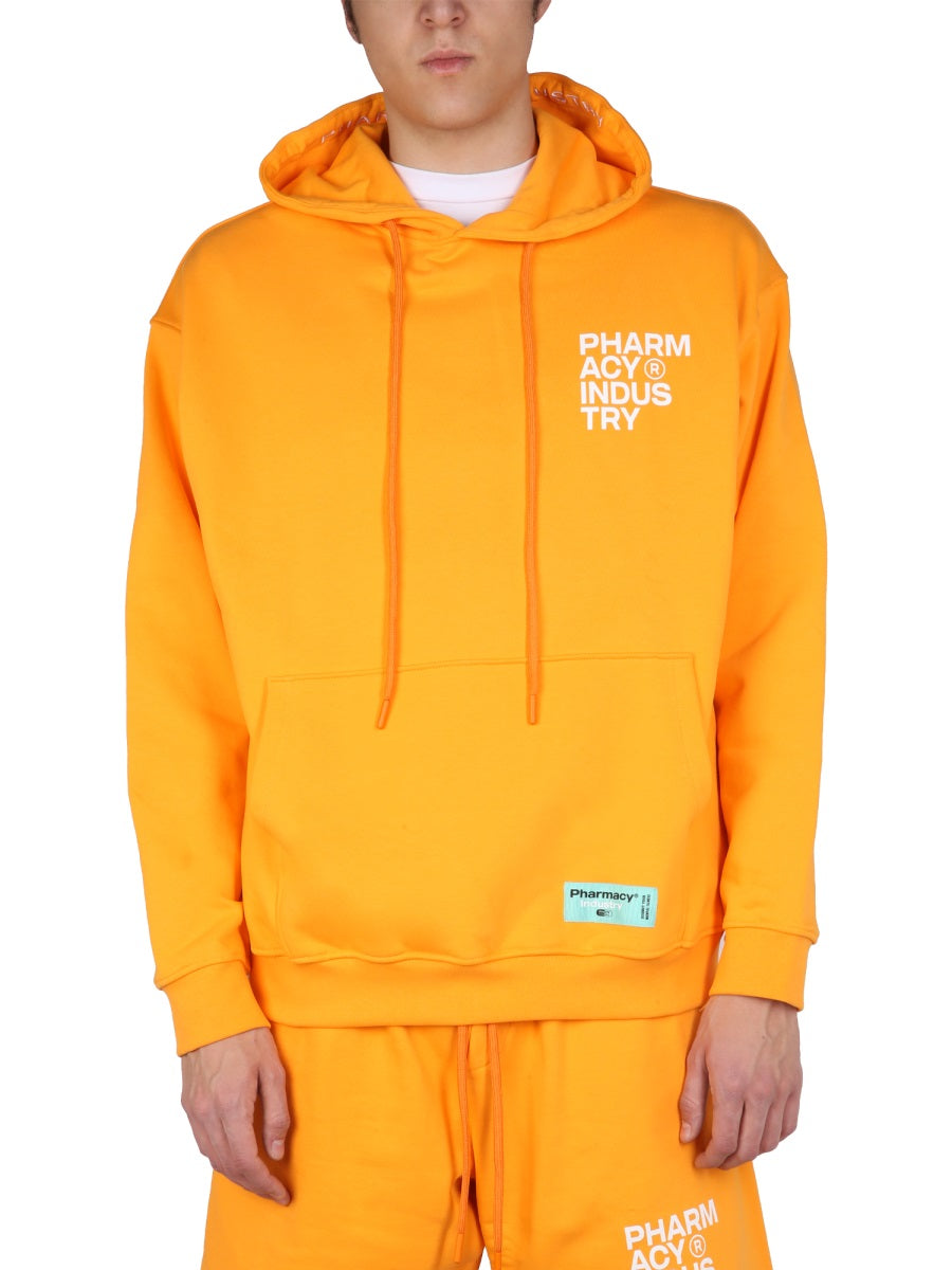 SWEATSHIRT WITH LOGO PRINT